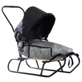    Traditioneller Metallschlitten BLACKLINE SAMIRA BLACKLINE ŚP BUD