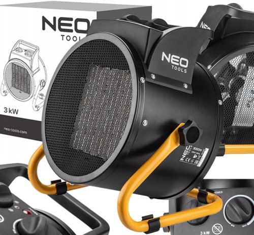 Neo Tools 3 kW Elektroheizer + Neo Werkzeugset 1-tlg.