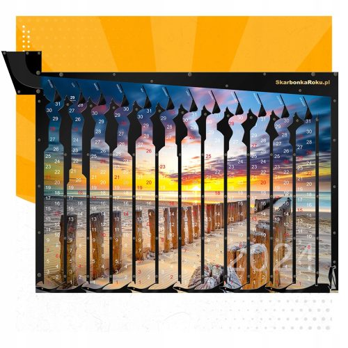 Coole, lustige Gadgets Kalender 2024 Meer | Sparschwein mit Meerblick