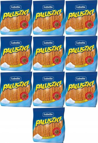 Lubella Salzstangen 275g x10 - knuspriger Snack für Zwischendurch