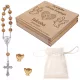  HEILIGE TAUFE SOUVENIRE HEILIGE TAUFE SPARDOSE MIT ROSENKRANZ