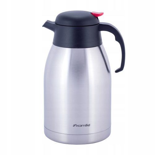 Thermoskanne Für Suppen Kamille Getränkethermoskanne, 2 l, Silber