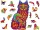  Premium 3D-Holzpuzzle für Erwachsene Katze für Weihnachten und Geburtstag