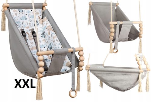  Babyschaukel 3in1 KIDABOO Rocker XXL PAS CE POSITIONSWECHSEL/RÜCKENLEHNE