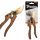  Gartenschere aus Holz der V-Serie, Klinge aus Stahl, stark