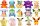  POKEMON PIKACHU EEVEE GENGAR CYNDAQUIL JOLTEON SNORLAX PSYDUCK MEW PLÜSCHSPIELZEUG
