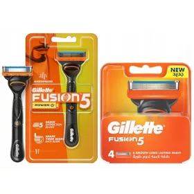  Gillette Fusion 5 Power 4 Stück Original