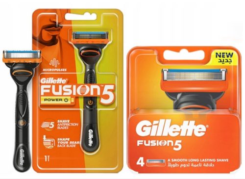  Gillette Fusion 5 Power 4 Stück Original