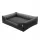  HUNDEBETT 100/75 cm XXL bequemes Sofa, abnehmbar SCHWARZ + GRAPHIT