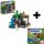  LEGO Minecraft 21189 Skeleton Dungeon + LEGO Minecraft 21177 Creepers Hinterhalt