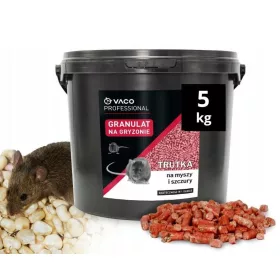    VACO PROFESSIONAL Granulat Ratten- und Mäusegift (Eimer) - 5 kg