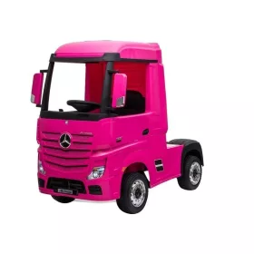    BATTERIEBETRIEBENE AUTO MERCEDES ACTROS LKW FÜR KINDER 4X4 LED FERNBEDIENUNG