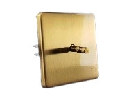 Quadratischer einzelner Universal-Metallgoldschalter Togglica EU