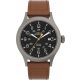  Timex Expedition Scout Herrenuhr, INDIGLO-Hintergrundbeleuchtung, WR50-Lederarmband