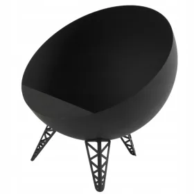    VIS 58 Stahl Gartenkamin, Grill, Lagerfeuer, Schale, lackiert