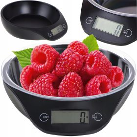  Küchenwaage retoo E652-4 schwarz 5 kg