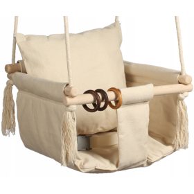  Babyschaukel, Kinderwippe für Zuhause PAS! ecru KIDABOO