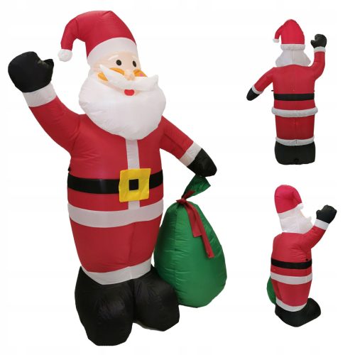  CONTRAST Leuchtfigur Weihnachtsmann für 10 Lichter