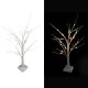  Leuchtender Baum, 24 LED-Lampen, 60 cm, weiße Birke, Dekoration mit Fernbedienung