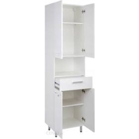    Astor Lupo AM-LUC-250-07 Stehpfosten, weiß glänzend, 180 cm