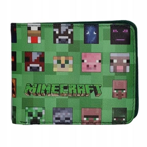  Brieftasche Zweiteilige Tasche Reißverschluss Minecraft Spiel 2