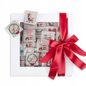  Weihnachtsschokolade in der Box Weihnachtsgeschenk 50 Stk