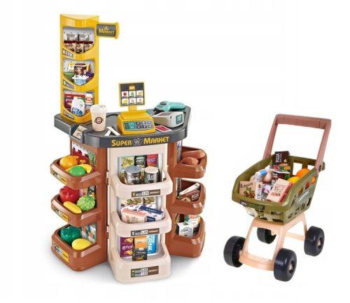  SUPERMARKT-EINKAUFSWAGEN-WAGEN-SCANNER 47Zubehör