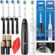  2X ORAL-B ADVANCE PRO BATTERIE-ELEKTRISCHES ZAHNBÜRSTENSET