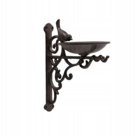  Vogeltränke aus Gusseisen, Wandtränke