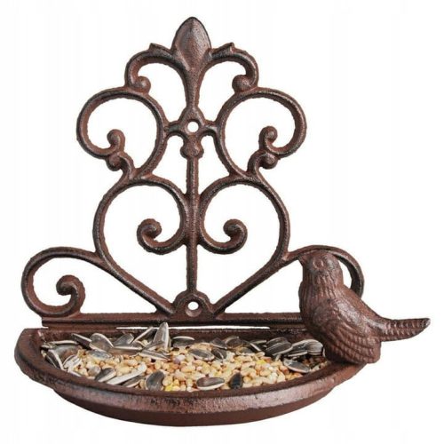  Wandmontiertes Vogelbad aus Gusseisen