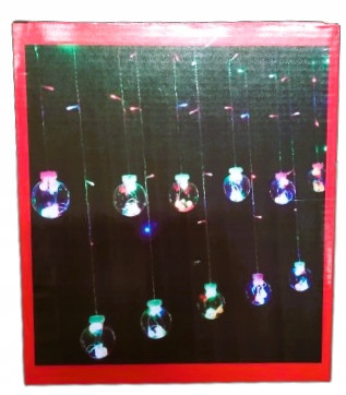  Iso Trade Weihnachtsbeleuchtung für den Außenbereich, 5,4 m, 101–200 Lichter