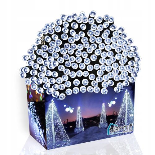  WEIHNACHTSLEUCHTEN 300 LEDS FÜR DEN AUSSEN-/INNENBEREICH, KALTWEISS