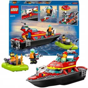  LEGO City 16699951 Patrouillensteine, Feuerwehrboot