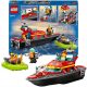  LEGO City 16699951 Patrouillensteine, Feuerwehrboot