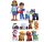  PAW PATROL DOG SET MIT 10 FIGUREN UND 2 FAHRZEUGEN