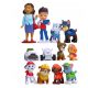 PAW PATROL DOG SET MIT 10 FIGUREN UND 2 FAHRZEUGEN