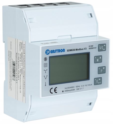 VCX-Zähler 230 V IP20 100 A
