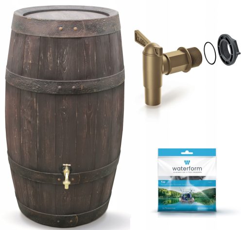  Regenwassertank 250 l 105 x 60 cm braun