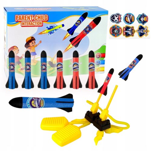  Unterhaltsames Dual-Foam-Raketenwerfer-Spiel