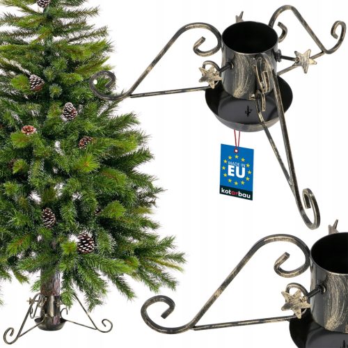  WEIHNACHTSBAUMSTÄNDER, STAHLBÄR, 100 MM, TANK, BLUMENTOPF FÜR DEN WEIHNACHTSBAUM