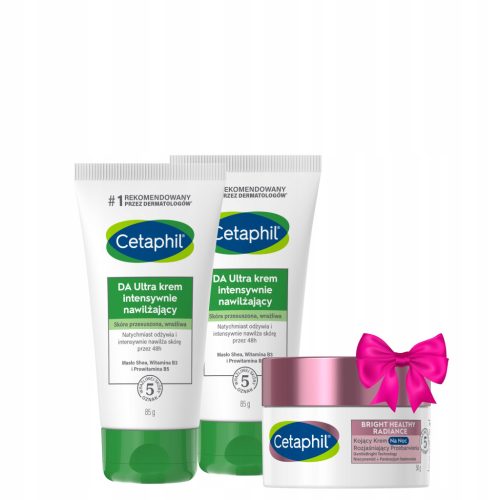 Cetaphil DA Ultra Intensives Feuchtigkeitscreme DuoPack 85g mit Gratis Nachtcreme