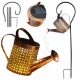 Hängende Gartenleuchten SOLARLAMPE ANGETRIEBEN IN GARTENGIEßKANNE 80CM LED