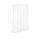 Idmar Stahlplattenheizkörper 1056 W weiß 600 x 600 x 97 mm - Anschluss unten