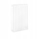 Idmar Stahlplattenheizkörper 1056 W weiß 600 x 600 x 97 mm - Anschluss unten
