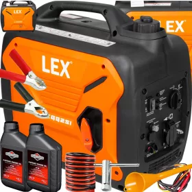 Tragbarer Drehstromgenerator Lex 3000 W Benzin