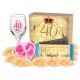 Coole, lustige Gadgets Ein einzigartiges Geschenk zum 40. Geburtstag für eine Freundin, ein Glas Seife