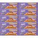 10er Pack Milka Milchschokolade mit Karamellfüllung und ganzen Haselnüssen, 300g