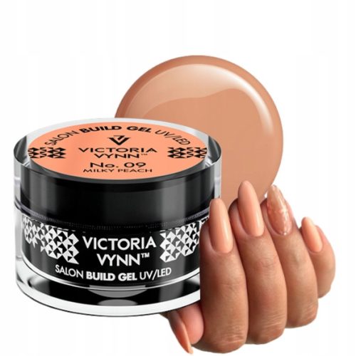  VICTORIA VYNN BUILD GEL SELBSTNIVIERENDES BAUGEL – 09 MILKY PEACH 15 ml