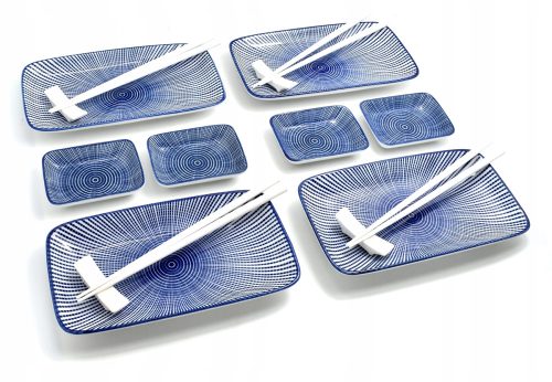 Sushi-Sets Sushi-Set für 4 Personen Tokusa Blue [6700625]