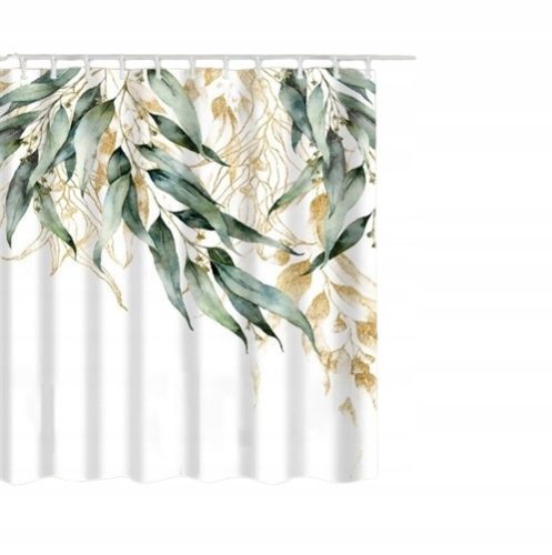 Duschvorhang Ecarla Vinyl-Duschvorhang 200 x 180 cm